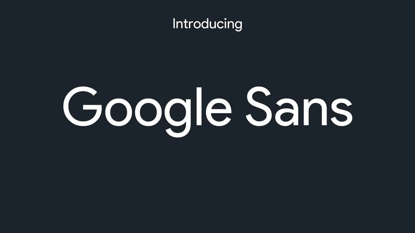 Google Sans Font Family