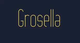 Grosella Font