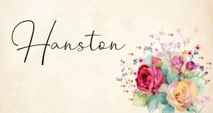 Hanston Font