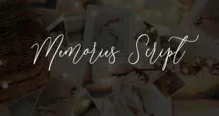 Memories Script Font