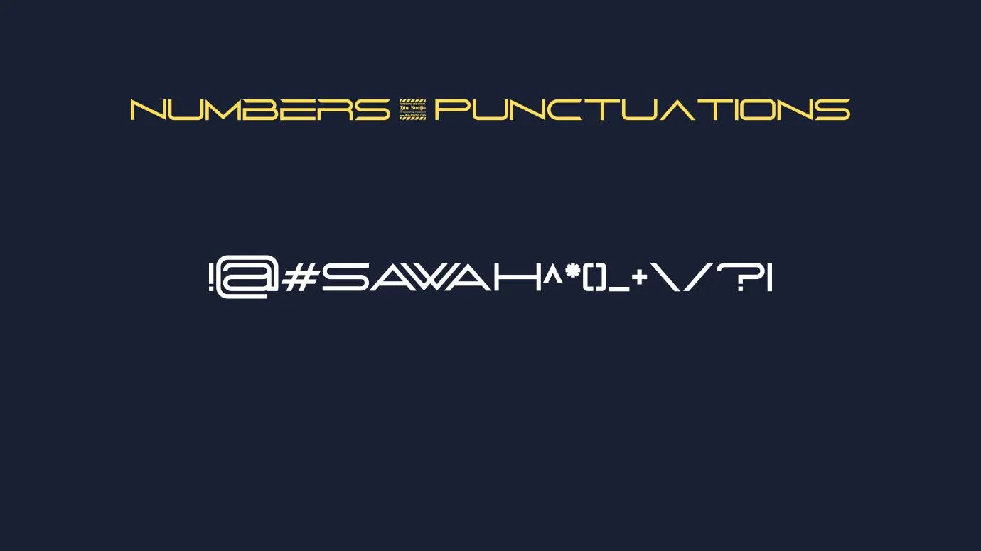 Sawah Font