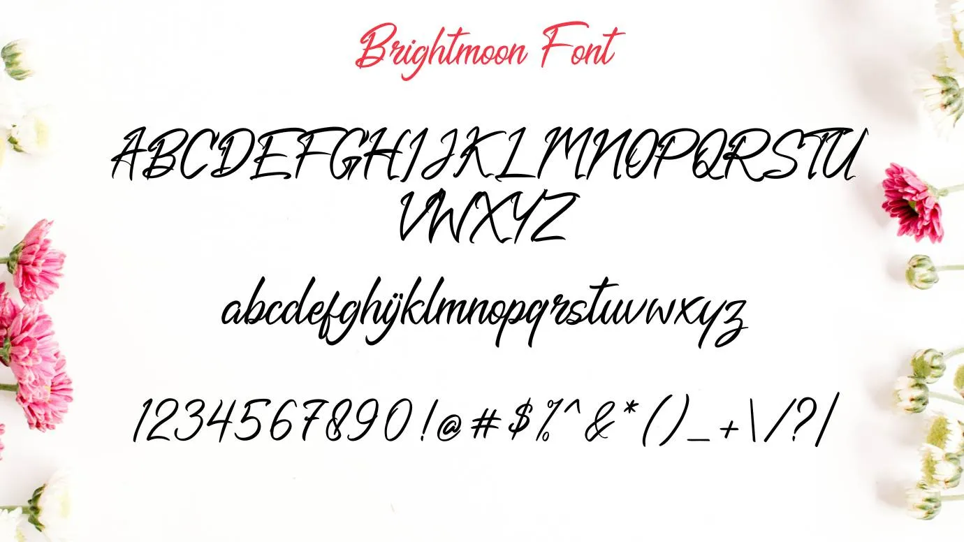 Brightmoon Font