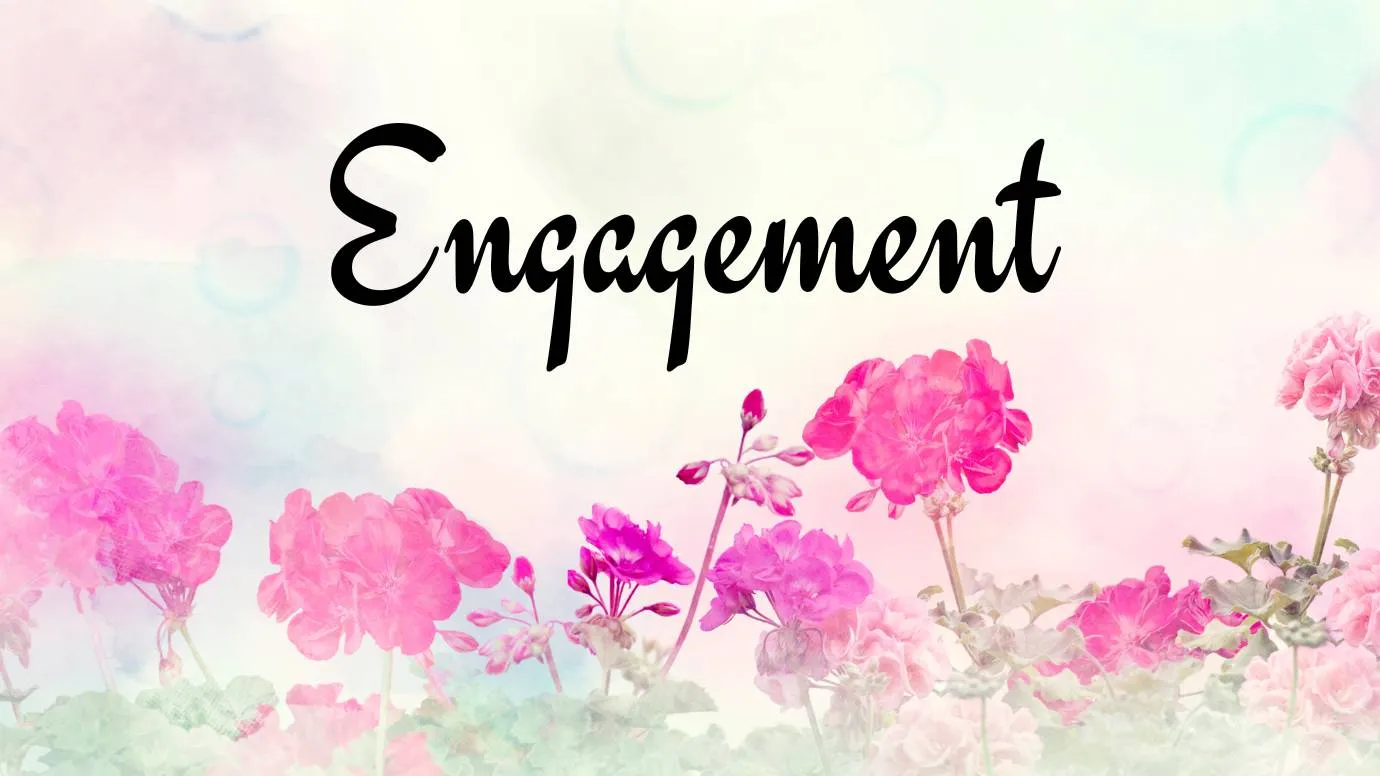 Engagement Font