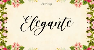 Elegante Font