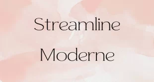 Streamline Moderne Font