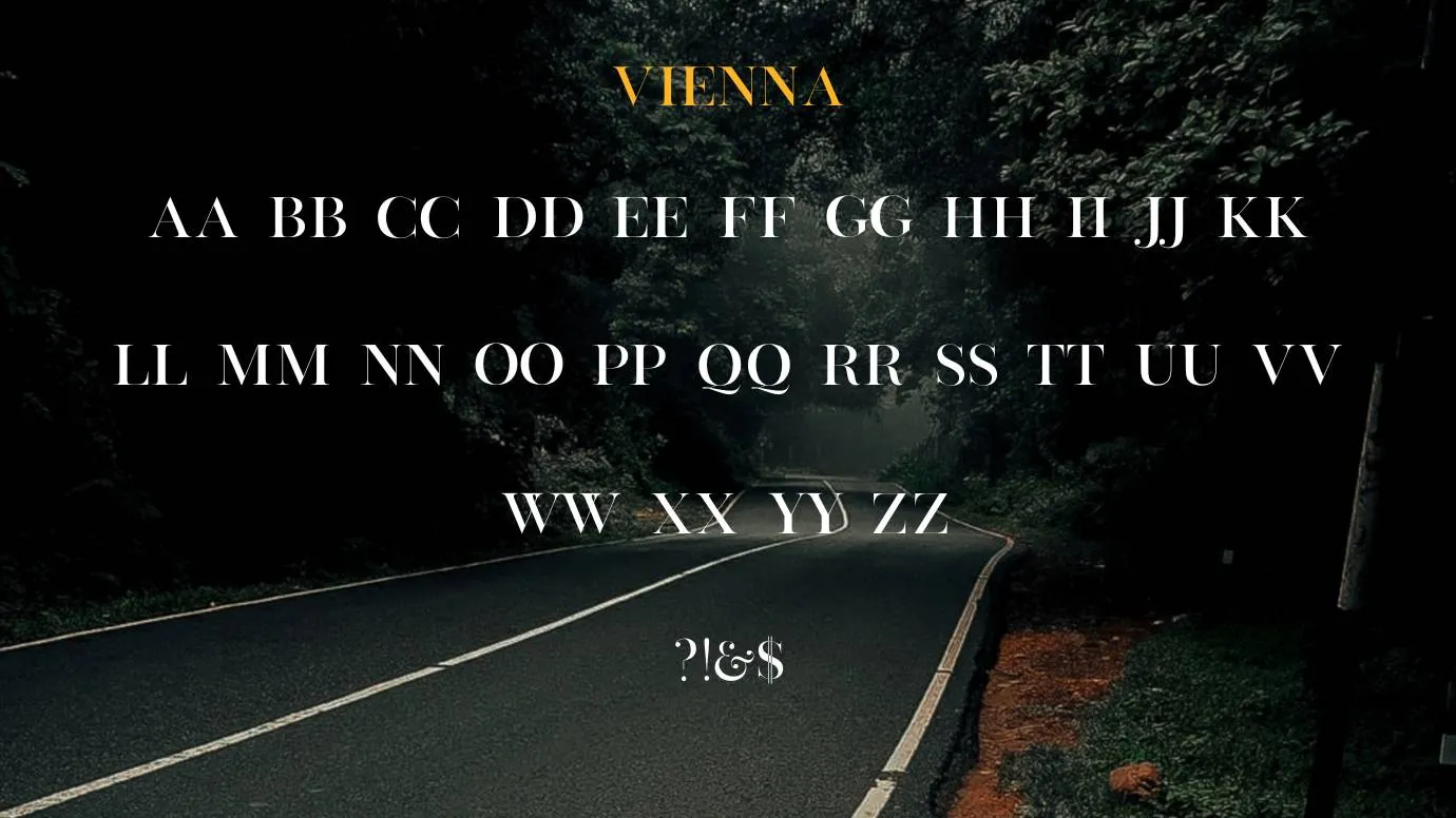 Vienna Font