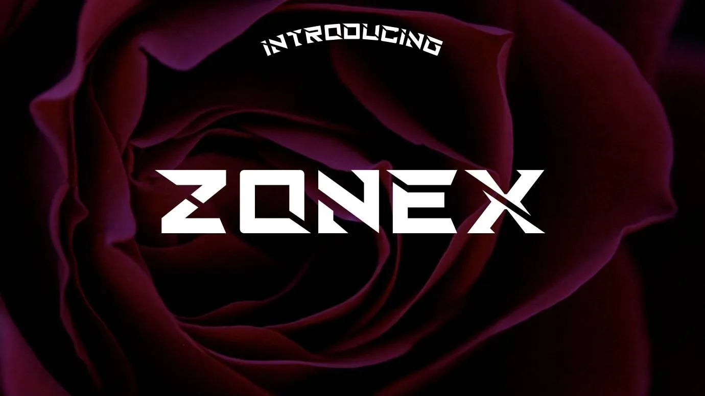 Zonex Font
