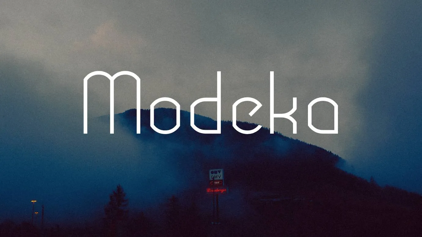 Modeka Font