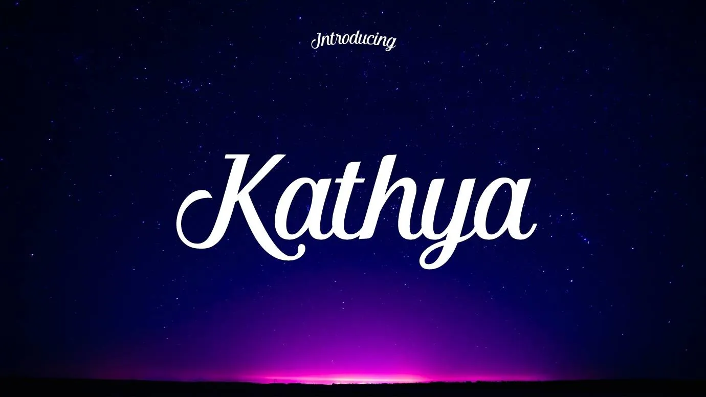 Kathya Font Family