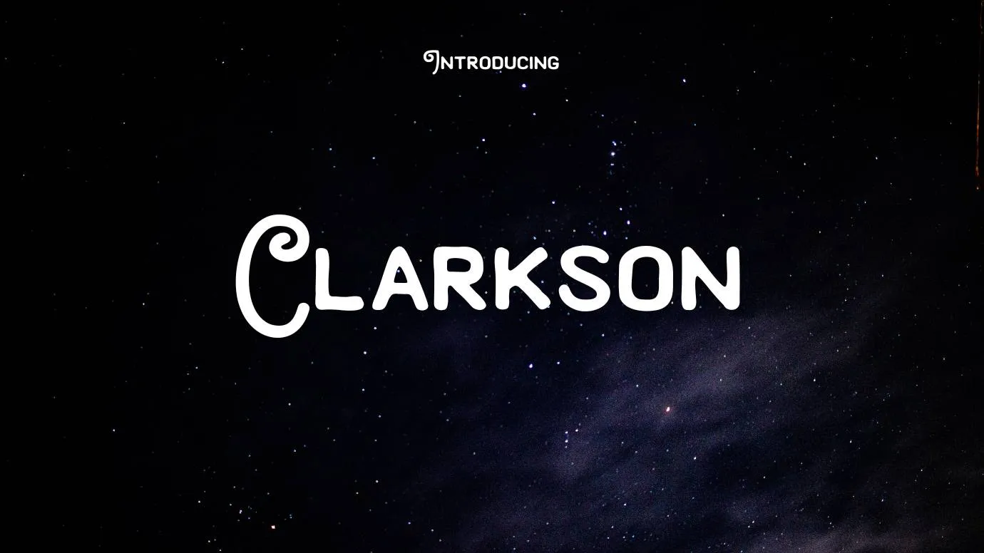 Clarkson Font