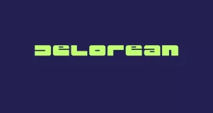 Delorean Font