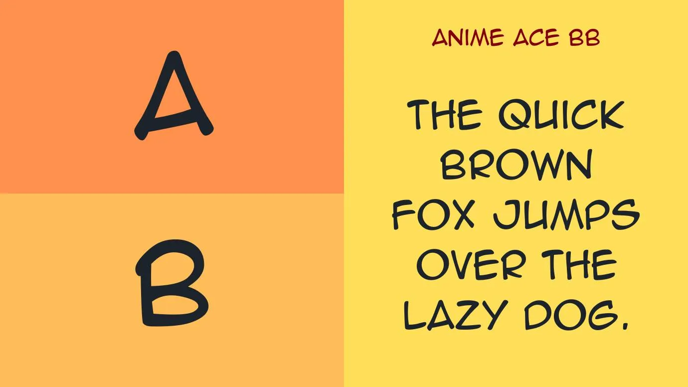 Anime Ace BB Font