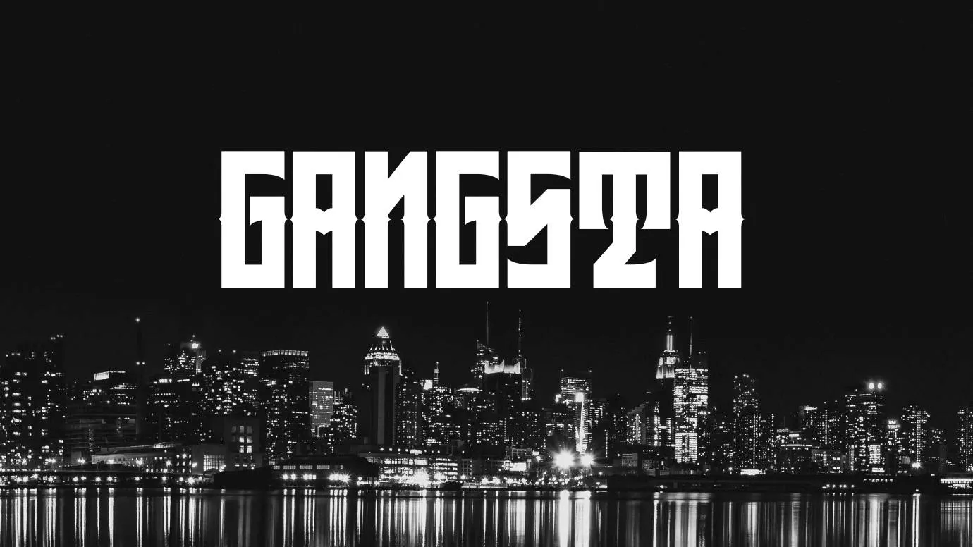 Gangsta Font