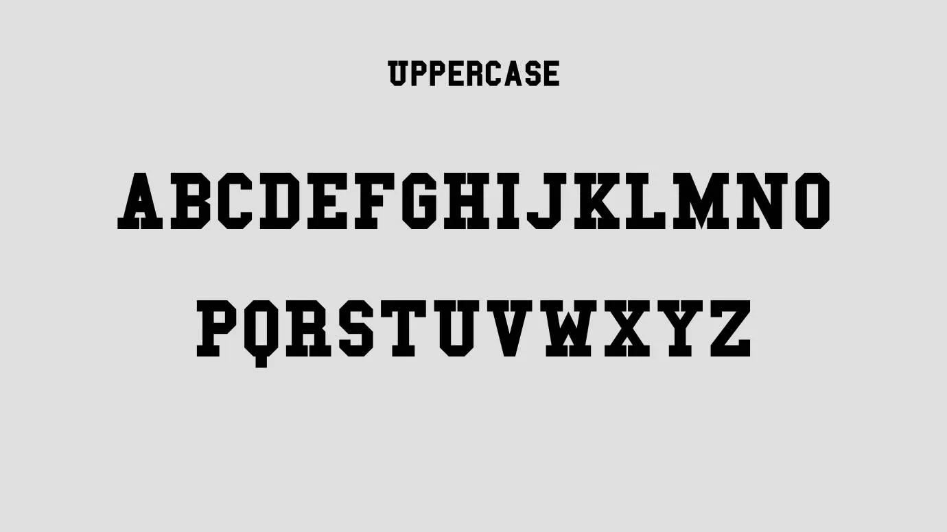 College Font