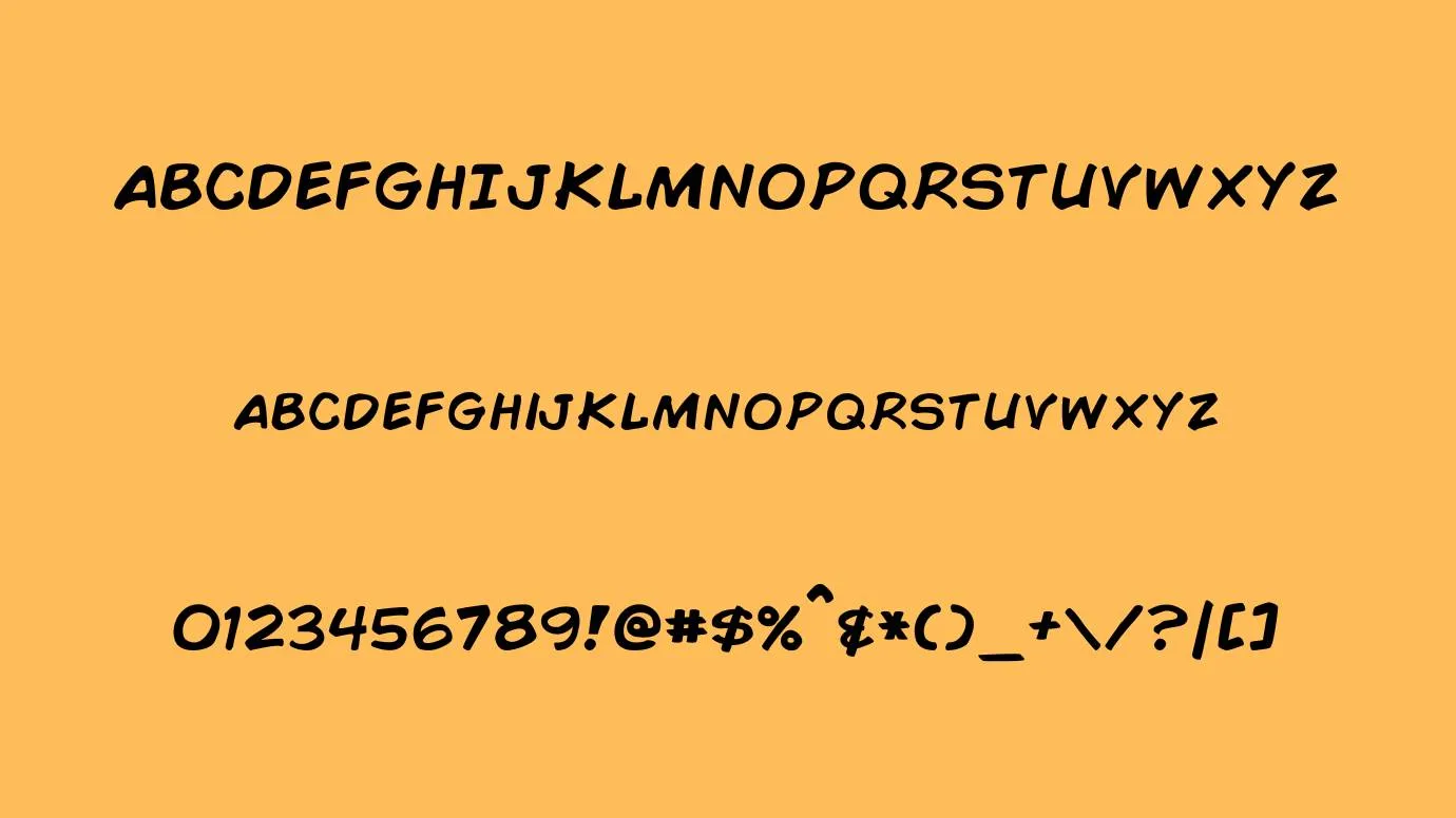 Comic Book Font