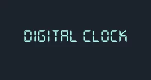 Digital Clock Font