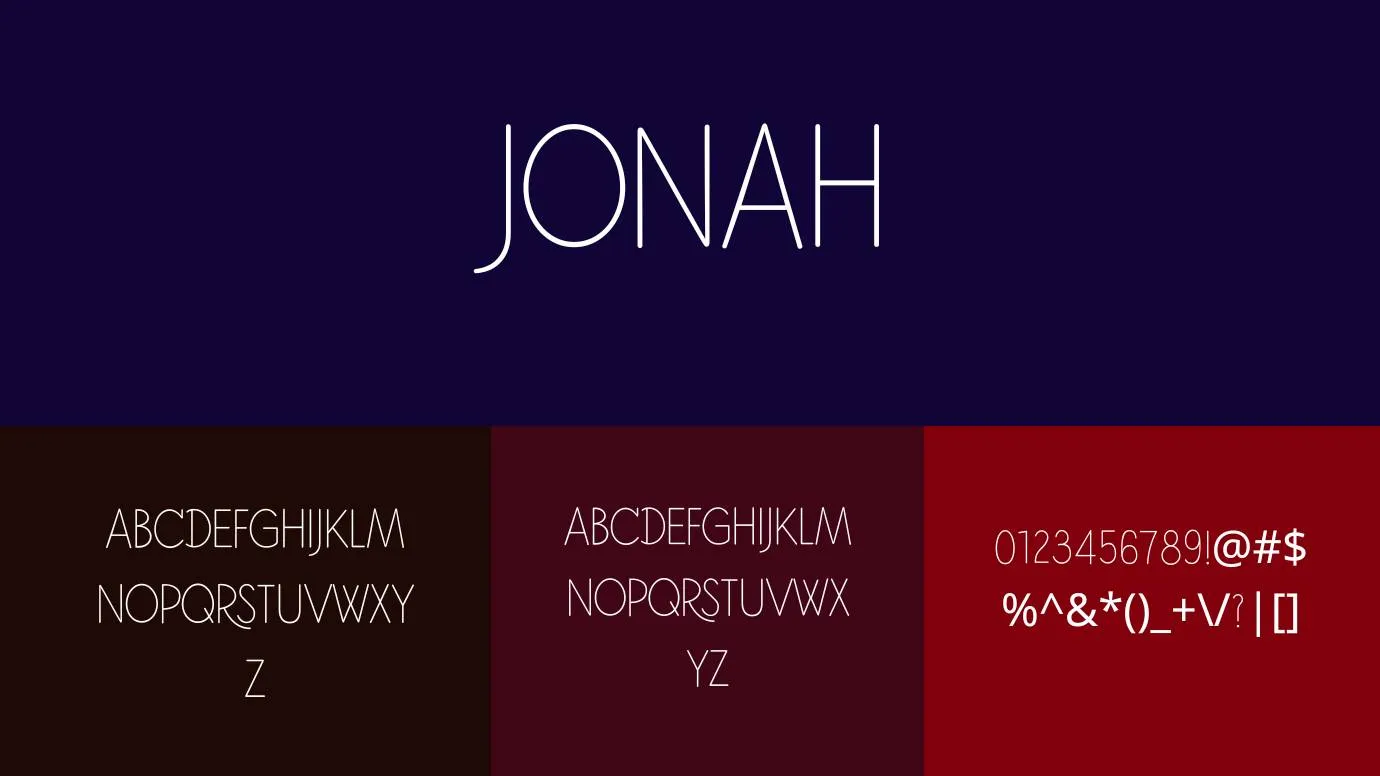 Jonah Font