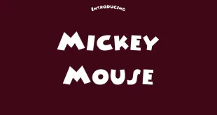 Mickey Mouse Font