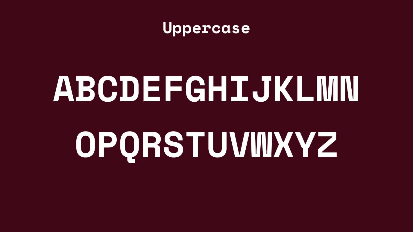 Monospace Font