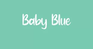 Baby Blue Font