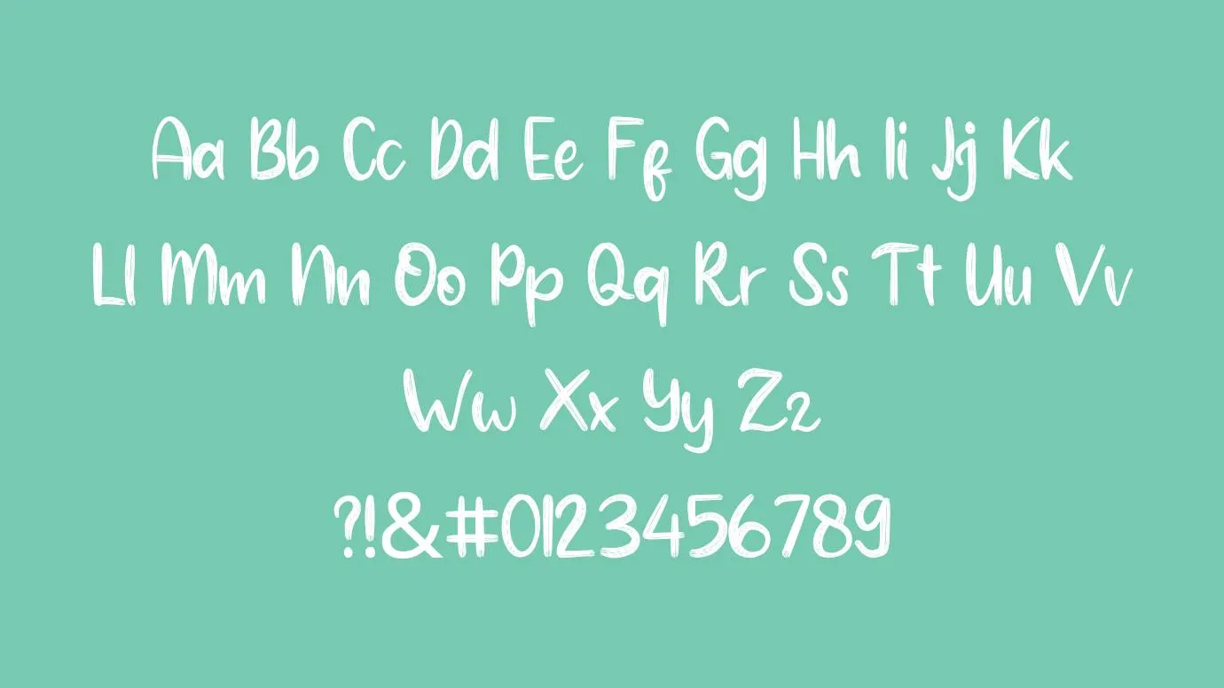 Baby Blue Font