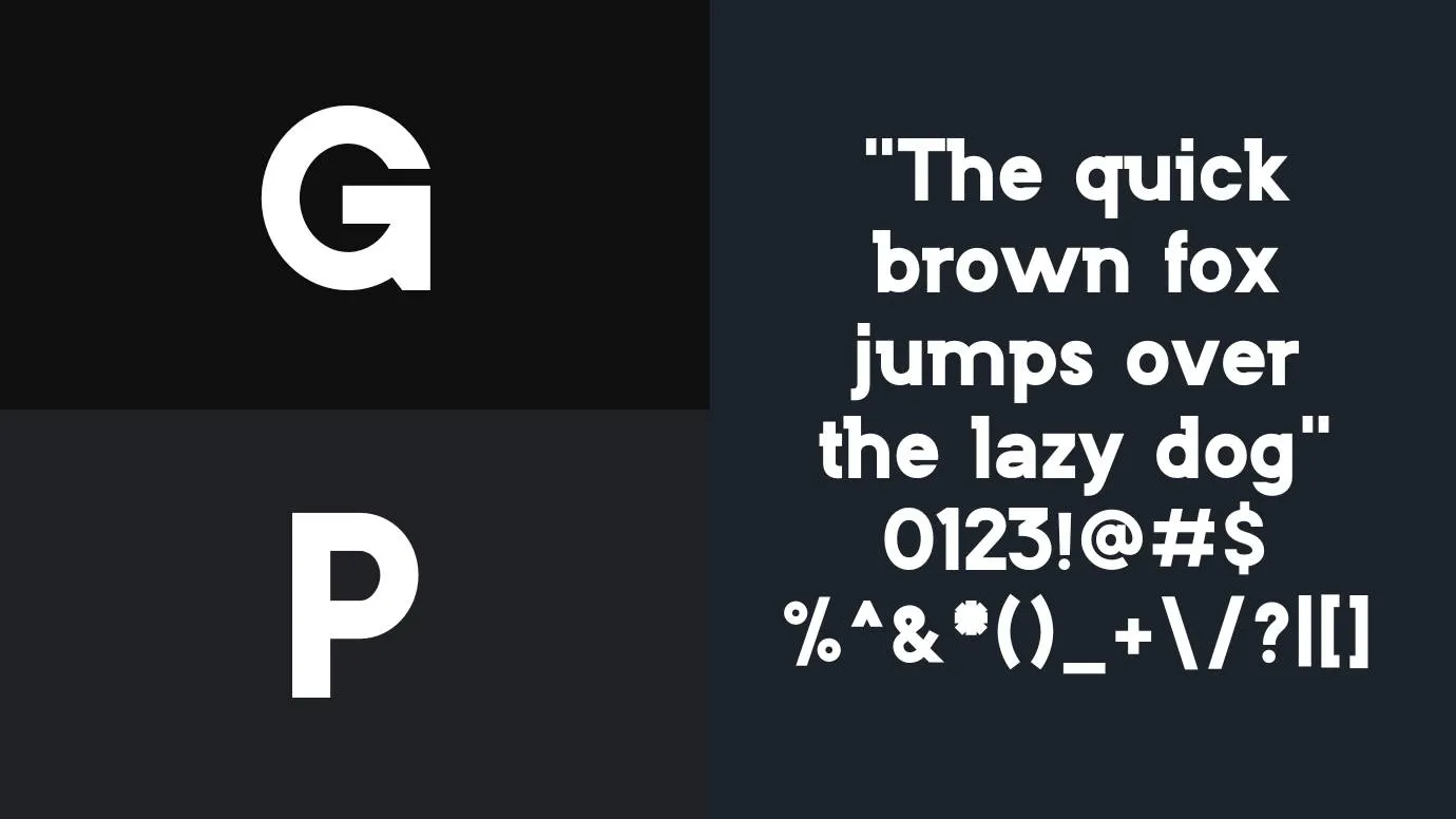 Gravity Points Font