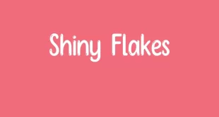 Shiny Flakes Font