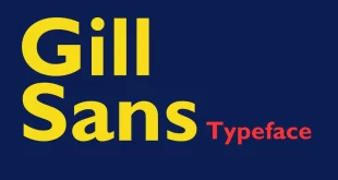 Gill Sans Font