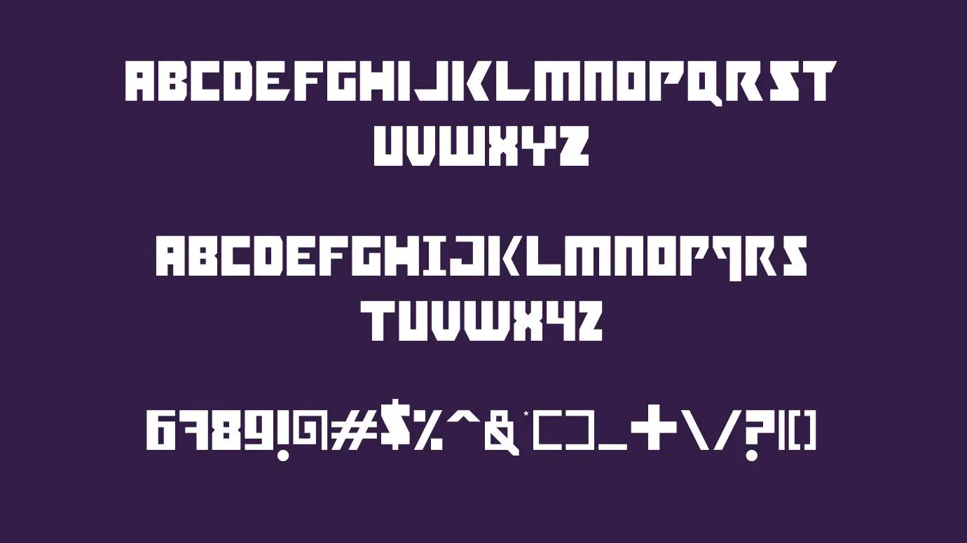 Booyakasha Font View