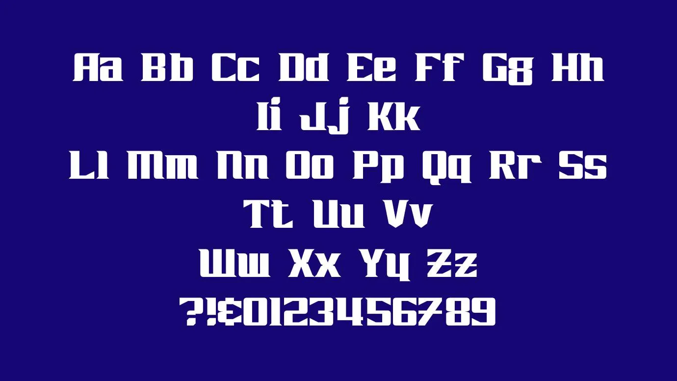 Zarathos Font View